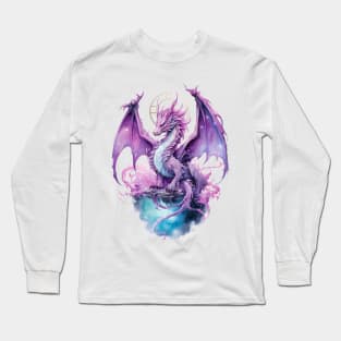 Majestic Dragon Long Sleeve T-Shirt